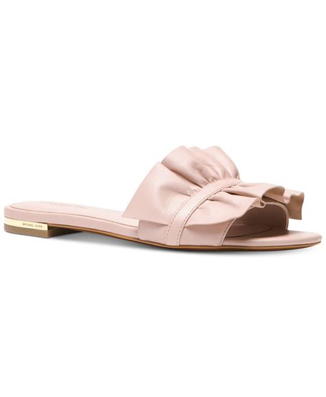 michael kors bella slide|Michael Kors slides wedges.